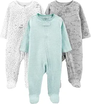 Simple Joys by Carter’s Baby 3-Pack Neutral Sleep and Play